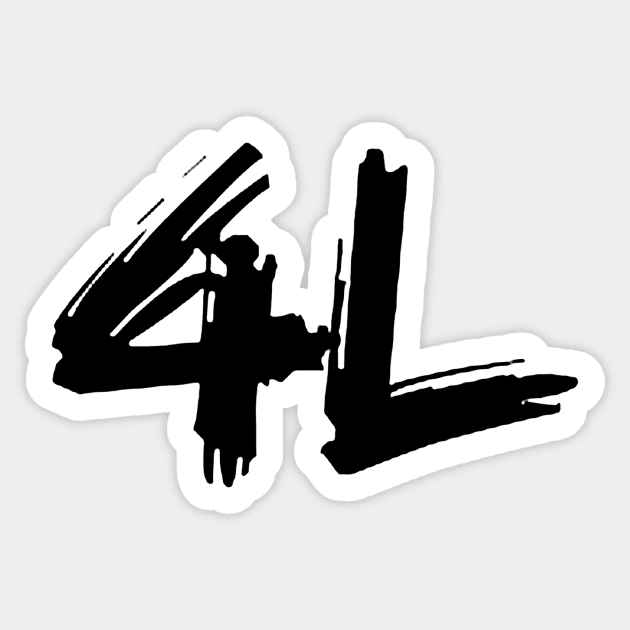 4L Sticker by CelestialTees